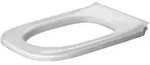 Duravit D-Code WC-Sitzring Vital 0060710000 ohne Absenkautomatik, Wei&szlig;