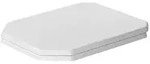 Duravit Serie 1930 WC-Sitz 0064890000 Scharniere chrom, weiss, mit Absenkautomatik