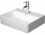 Duravit DuraSquare Handwaschbecken 07324500791 wei&szlig; wondergliss,45x35cm,ohne