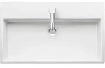 Duravit Vero Air Waschtisch 2350800060 weiss, 80x47cm, ohne Hahnloch, mit...
