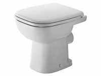 Duravit D-Code Stand Tiefspül WC 2108092000 weiss, HygieneGlaze, Abgang...
