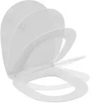 Ideal Standard WC-Sitz Connect Flat E772401 wei&szlig;, Softclosing-Scharniere Edelstahl