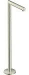 Axor Uno Wanneneinlauf 45412820 Brushed Nickel, bodenstehend, gerade