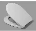 Haro WC-Sitz Korfu 520133 weiss, Edelstahl Scharniere, Softclose