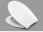 Haro WC-Sitz Lavas 527655 weiss, Edelstahl Scharniere, Softclose
