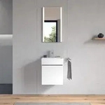 Duravit Vero Air M&ouml;belhandwaschbecken 0724450000 weiss, 45x35cm, mit Hahnloch...