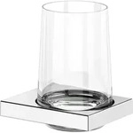 Keuco Glashalter Edition 11 11150019000 Echtkristall Glas, verchromt