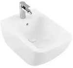 Villeroy & Boch Venticello Wand Bidet 44110001 56 x 37,5 cm, weiss, mit Hahnloch, mit
