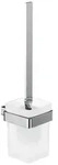 Emco Loft Toilettenb&uuml;rstengarnitur 051500100 Wandmodell, Kristallglas satiniert,