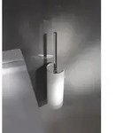 Keuco Edition 400 WC-B&uuml;rstengarnitur 11564019000 verchromt, Echtkristall-Glas