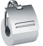 hansgrohe Papierhalter Axor Montreux 42036000 mit Deckel, Metall, chrom