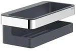 KEUCO Moll Duschkorb 12758010001 mit herausnehmbarem Kunststoff-Einsatz, 24 cm,