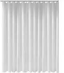 Keuco Duschvorhang Plan uni 14943000120 200 x 180 cm, 11 &Ouml;sen, weiss