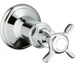 hansgrohe Fertigmontageset Axor Montreux 16871000 Unterputz-Absperrventil, chrom