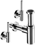 Schell Edition Design-Eckventil Set 053210699 mit ASAG easy, verchromt
