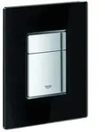 Grohe Skate Cosmopolitan Bet&auml;tigunsplatte 38845KS0 velvet black, Glas,