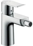 hansgrohe Metris Bidet Armatur 31280000 chrom, mit Ablaufgarnitur