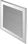 Helios Wetterschutzgitter LG 2020 60332 200 x 200 mm, aluminium