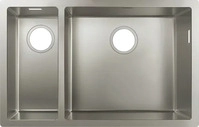 hansgrohe 43429800, Hansgrohe S719-U655 Unterbausp&uuml;le 43429800 edelstahl, 180x450mm,