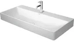 Duravit DuraSquare Waschtisch 2353100071 weiss, 100x47cm, geschliffen, ohne &Uuml;berlauf