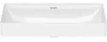 Duravit DuraSquare Aufsatzbecken geschliffen 2355600000 60x34,5cm, ohne...