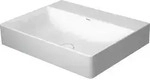 Duravit DuraSquare Waschtisch 2353600079 wei&szlig;, 60x47cm, ohne Hahnloch,...