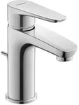 Duravit B.1 S Waschtischarmatur B11010001010 chrom, mit Ablaufgarnitur, Ausladung