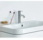 Duravit C.1 Waschtischarmatur M C11020001010 chrom, mit Ablaufgarnitur, Ausladung 113
