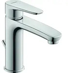 Duravit B.1 Waschtischarmatur M B11020001010 chrom, mit Ablaufgarnitur, Ausladung 139