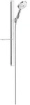 Hansgrohe Raindance Select S120 BrauseSet 27648400 chrom/wei&szlig;, mit 90 cm