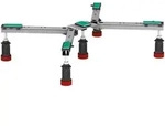 Mepa Duschwannenfuss BW-5 Maxi 150130 mit ADS, f&uuml;r Stahl-/Acrylduschwannen 80-100cm