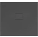 Villeroy & Boch Squaro Infinity Duschwanne UDQ1090SQI2V1S, 100x90x4 cm, anthrazit