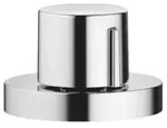Dornbracht Exzenterbet&auml;tigung 10710970-00 Drehknopf mit runder Rosette, chrom