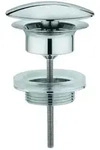Grohe Ablaufventil 65808000 chrom, 11/4", f&uuml;r Waschtisch ohne &Uuml;berlauf