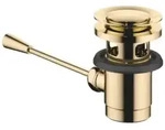 Dornbracht Ablaufgarnitur 10300970-09 1 1/4", mit Kniehebel 185 mm, messing