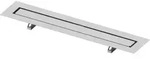 Tece Duschrinne Drainline f&uuml;r Naturstein 651200 1200mm, mit Edelstahltr&auml;ger als Set