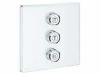 Grohe Grohtherm Smartcontrol Brausethermostat 29158LS0, moon white, 3-fach