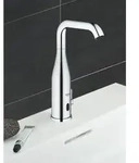 Grohe Essence E Waschtischarmatur 36445000 chrom, mit Mischung, 6 V Lithium...