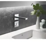 Grohe Eurocube E Waschtischarmatur 36442000 chrom, Infrarot Wandarmatur