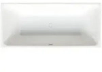 Bette Badewanne BetteLoft 3172000 180x80cm, wei&szlig;, Mittelablauf