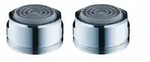 hansgrohe Luftsprudler-Set 13182000 M 24x1, mit Durchflussbegrenzer, 5 l/min, chrom