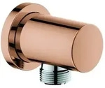 Grohe Wandanschlussbogen Rainshower 27057DA0 warm sunset, runde Rosette, DN 15 AG
