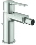Grohe Lineare Bidetarmatur 33848DC1 supersteel, mit Ablaufgarnitur