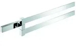 Grohe Selection Cube Doppel-Handtuchhalter 40768000 chrom, 2-armig, schwenkbar,