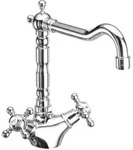 Herzbach Anais Classic Sp&uuml;ltisch-Zweigriffarmatur 32.471000.2.02 chrom-gold,