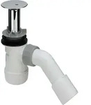 Viega Ablaufgarnitur Duoplex 6934 75 x 90 x 40/50 mm, verchromt