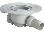 Viega Advantix Badablauf 284619 DN 50, Kunststoff grau, Ablauf waagerecht, ohne