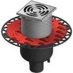 TECEdrainpoint S 130 Ablaufset 3601300 100x100mm, DN50, senkrecht, mit