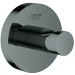 Grohe Essentials Bademantelhaken 40364A01 hard graphite, verdeckte Befestigung
