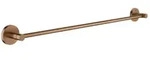 Grohe Essentials Badetuchhalter 40366DL1 60 cm, warm sunset geb&uuml;rstet, verdeckte